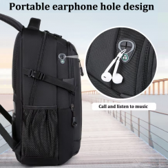 2 Pks Large Capacity Multifunctional Waterproof Anti Theft Backpack with USB