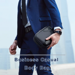 5 Pks Fashionable Lightweight Waterproof Mens Handbag